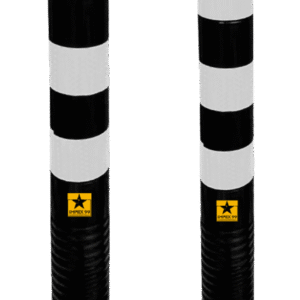 FLEXIBLE TRAFFIC POLE BLACK
