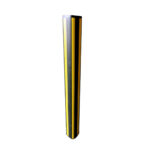 Rubber Corner Guard with Aluminium Retainer