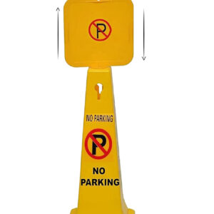 CAUTION CONE WET FLOOR NO PARKING