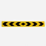yellow and black sticker