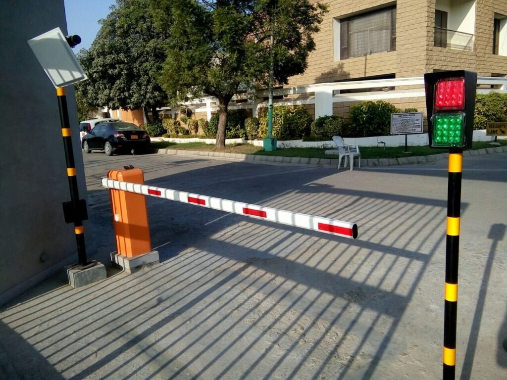 toll booth barrier